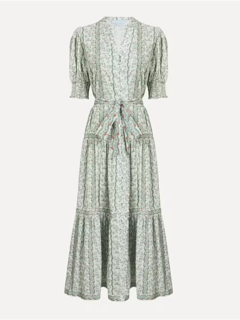 Hill House | Green Provence Floral Yara Shirt Dress (NWT)